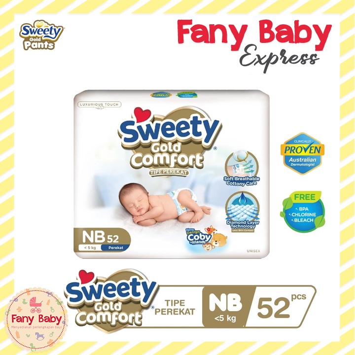 SWEETY COMFORT GOLD TAPE / PEREKAT