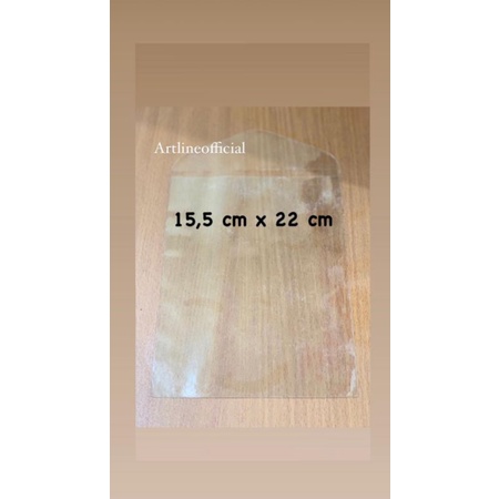 

Plastik Mika 15,5 x 22 cm bening / Kantong PLN/SPP/Deposito/kartu isi 100 pcs RB9