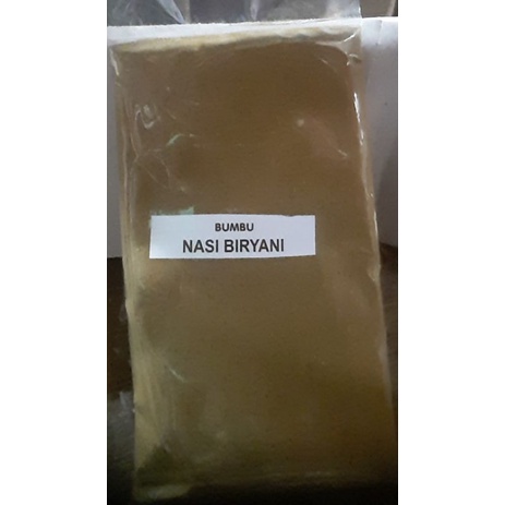 

bumbu nasi bryani 100grm buat 4liter beras