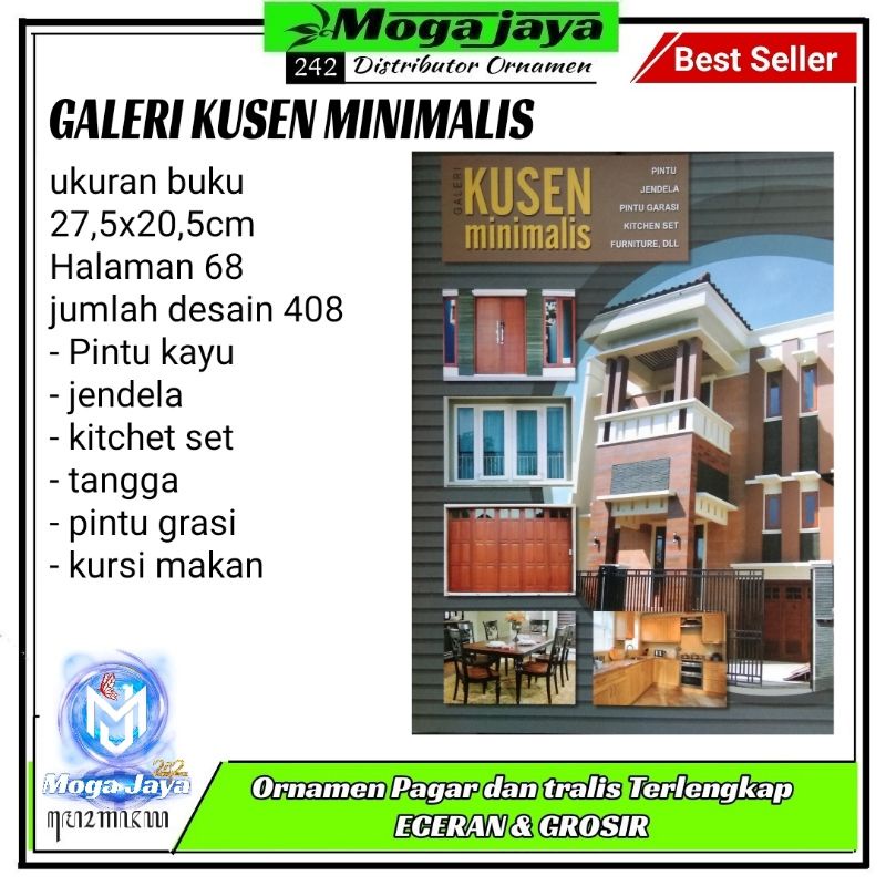 buku katalog kusen kayu dan furniture majalah contoh produk kayu