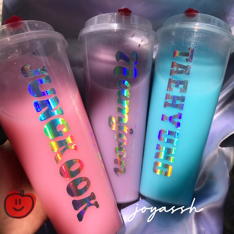 REUSABLE CUP TUMBLER HOLOGRAM CUSTOM