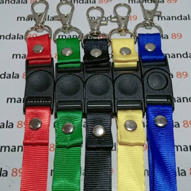 

TALI ID CARD dengan STOPER / tali id card dengan stoper 1,5 cm