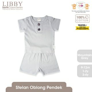 Libby earth color oblong pendek 1 pcs