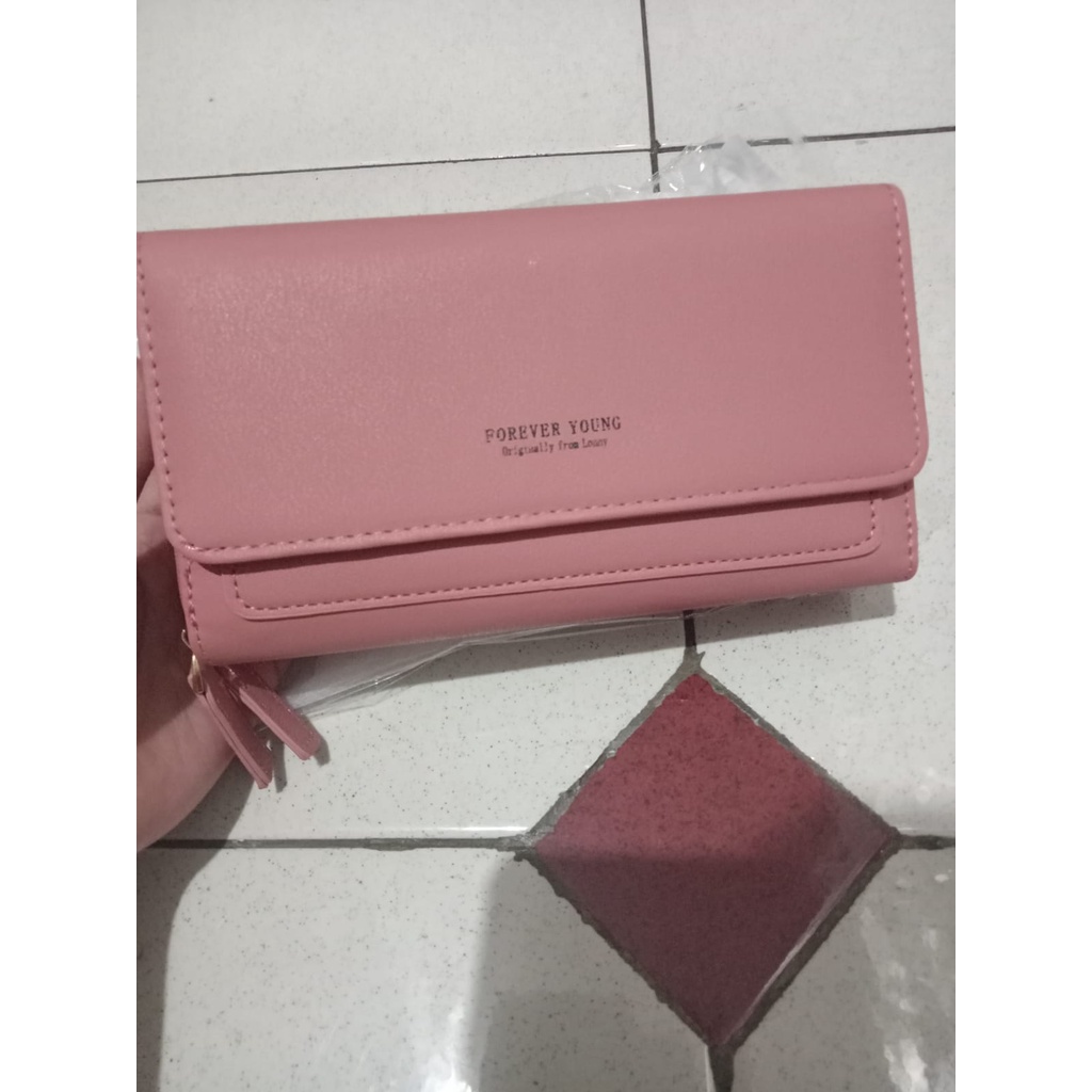 Dompet  Panjang HP Touch Screen 4in1 / Tas Selempang Wanita ORIGINAL FOREVER YOUNG Import - 392