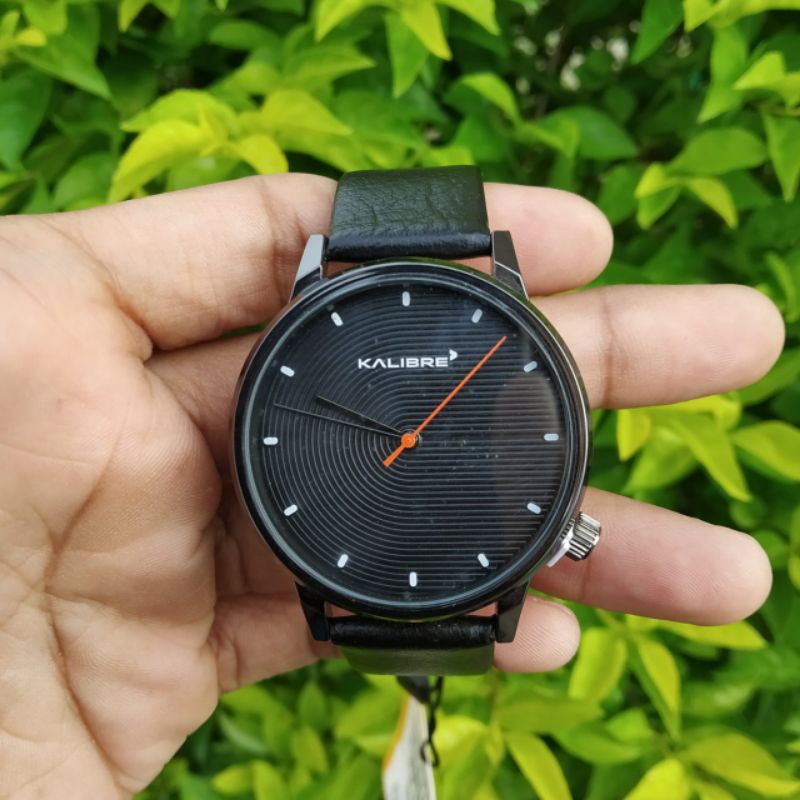 JAM TANGAN UNISEX KALIBRE LUMO BLACK 996231000 ORIGINAL BANDUNG
