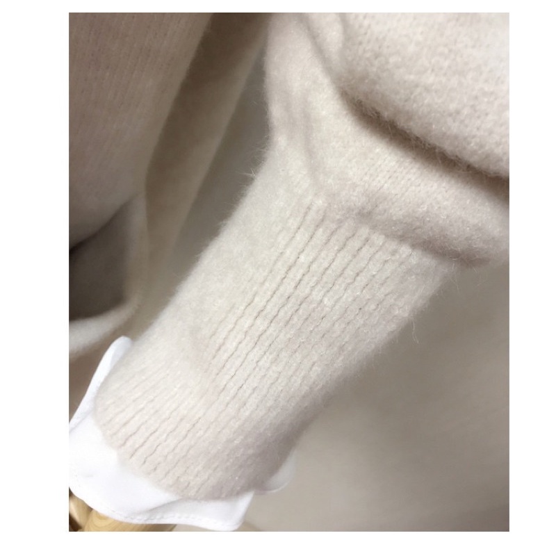 [ Premium Actress Series ] Fury Knit Long Cardigan Premium ( Cardigan Panjang Rajut Bulu )