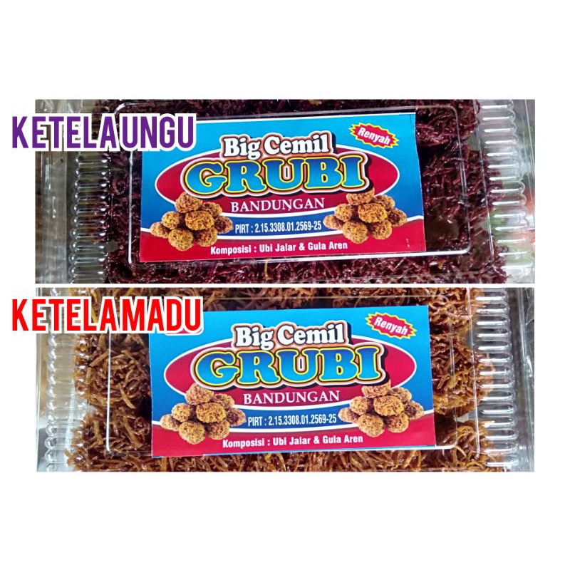 

GRUBI / KREMES UBI (WALANGAN) isi 30 Pcs varian rasa