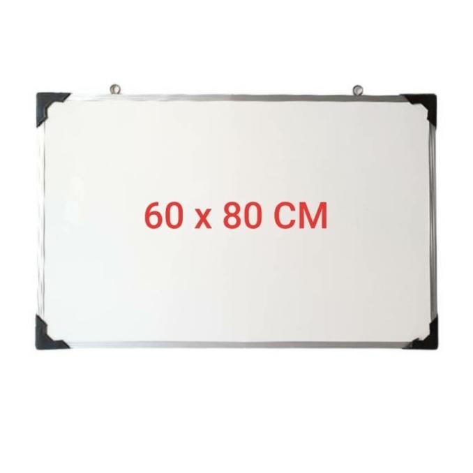 

Office & Stationery | Alat Tulis | Papan Tulis/White Board 80 X 60 Cm (Sk) | Best Seller