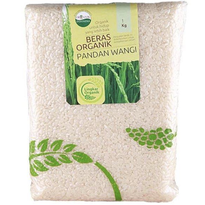

Lingkar Organik Beras Pandan Wangi Putih 1 kg Mpasi - Beras Pandan Wangi Balikpapan