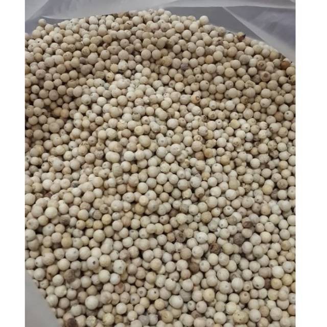 

Lada Putih Bangka Merica Putih Bulat Utuh White Pepper