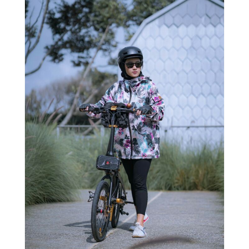 Jaket Waterpoof Salviohexia Girls Jaket Parasut Jaket Outdoor Unisex