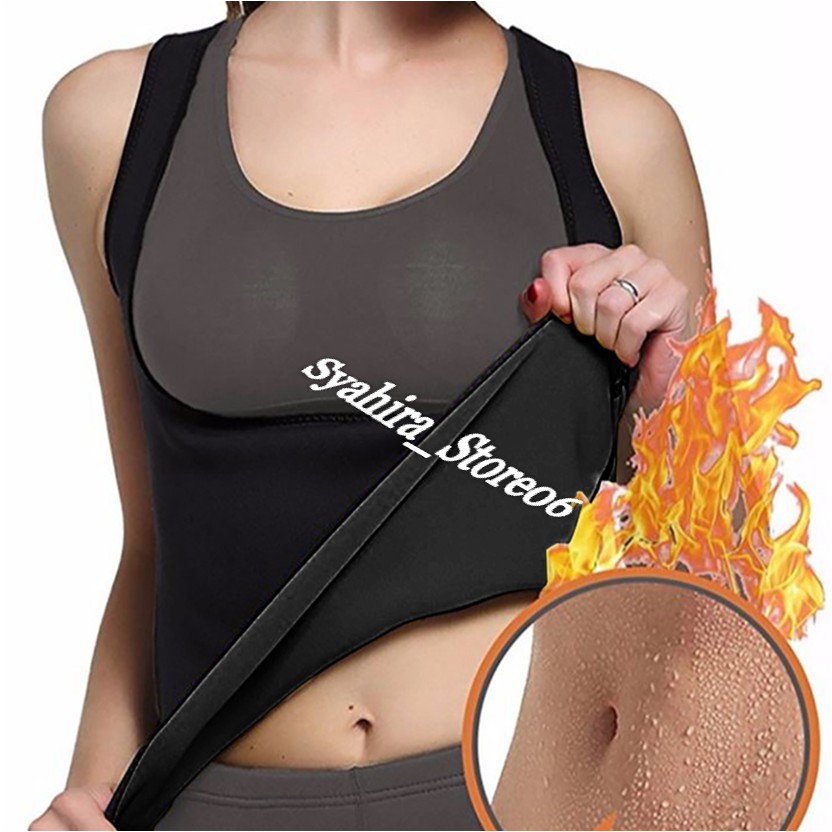 Hot shaper sports bra /Hot Shaper Vest Rompi Tank Top / Hot shaper bra - Kuning