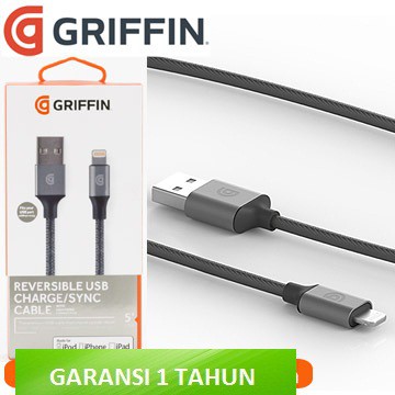 GRIFFIN Reversible USB Charge Sync Cable Ligtning Premium 1.5M