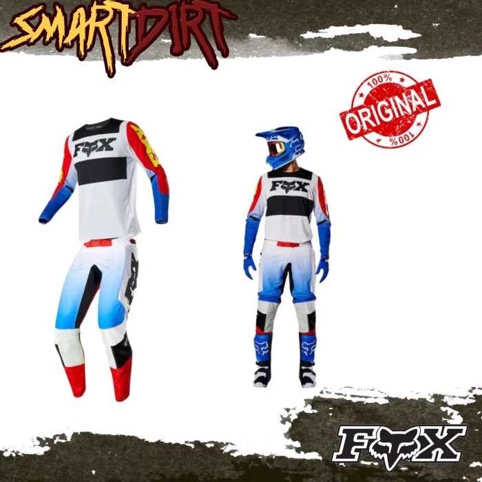 JERSEY FOX 360 LINC BLUE RED JERSET MOTOR CROSS FOX 360 LINC ORIGINAL