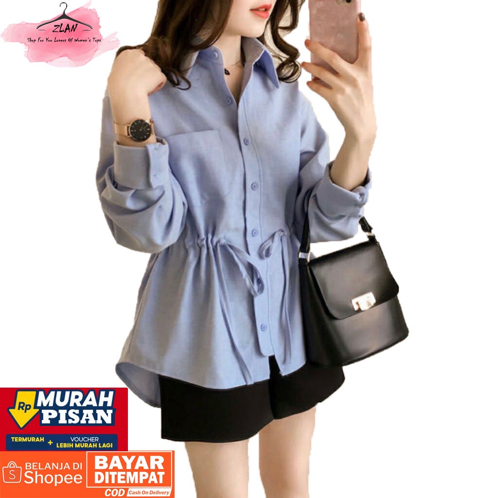 Blouse wanita korean style Sisilia Tunik / Tunik Murmer / Tunik Shakila