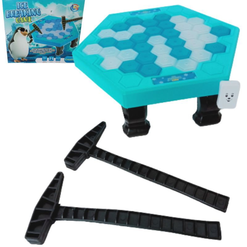 LZ 6 - Mainan Anak Pukul Pukul Salju Es Penguin Ice Breaking LZ6 / LZ7