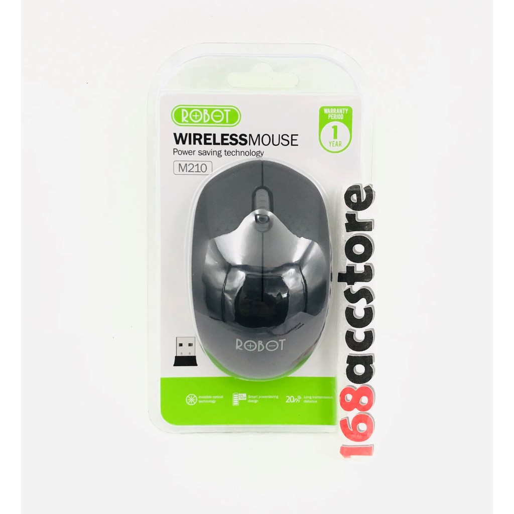 MOUSE BLUETOOTH / MOUSE WIRELESS ROBOT M210