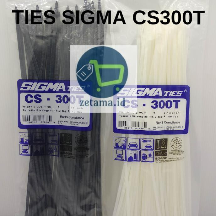 KABEL TIES 30CM SIGMA CS-300T / SIGMA CS300T - Putih