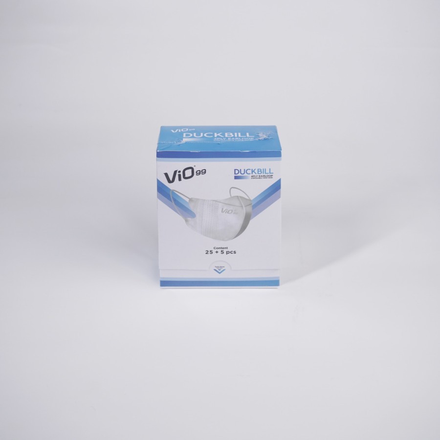 MASKER VIO DUCKBILL 4 PLY MEDIS  / DISPOSABLE MASK