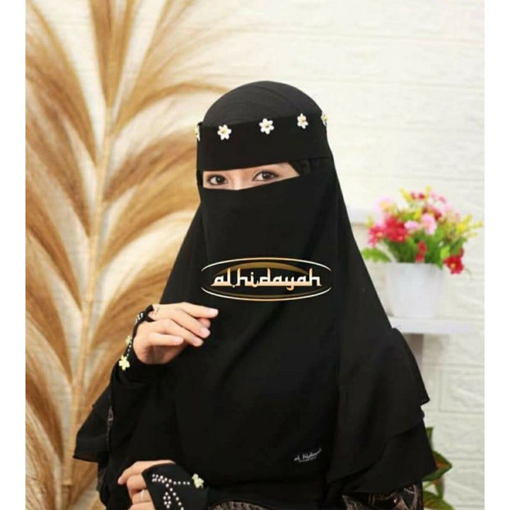 Niqab Yulia Cadar Niqob Sifon