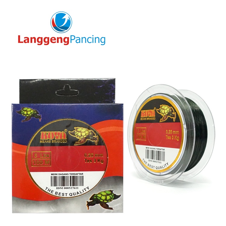 Senar pancing cap kuya 100m