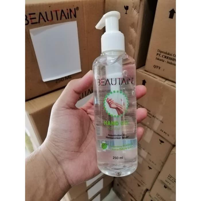 BEAUTAIN HAND GEL MOISTURIZER / HAND SANITIZER 250ML ORIGINAL
