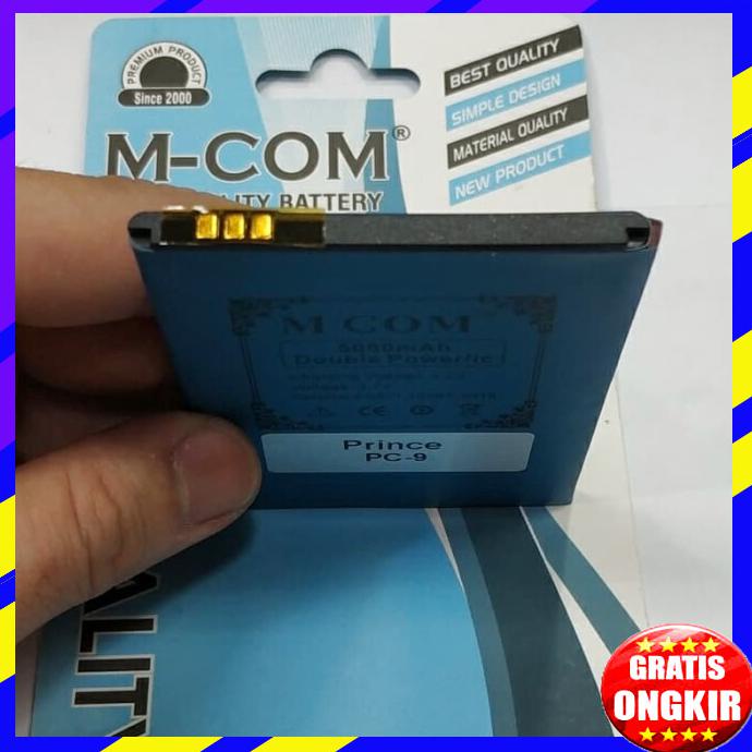 ACC HP PRINCE PC9 PC 9 BATERAI