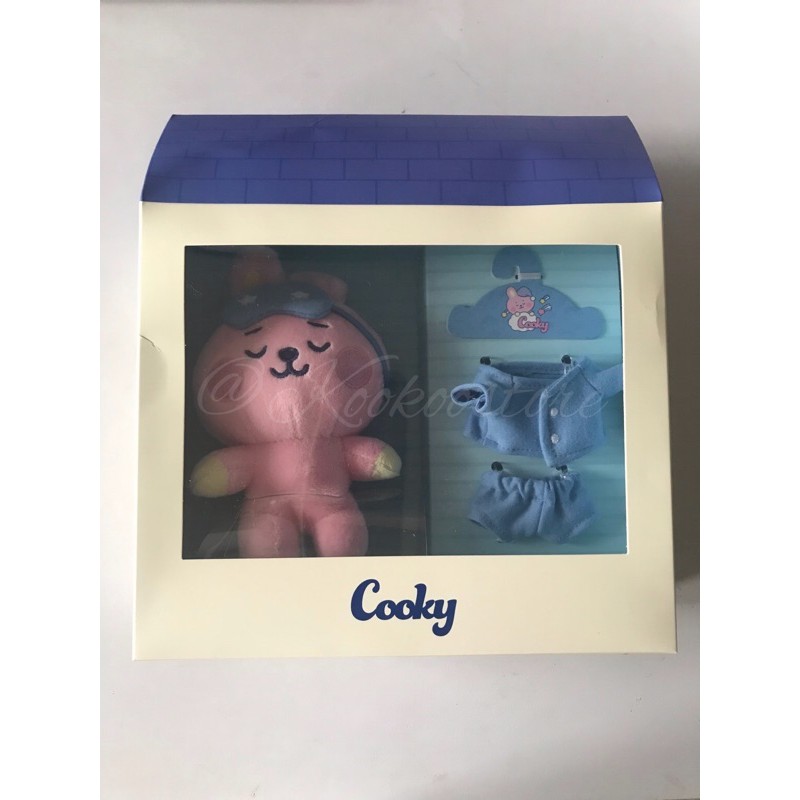 READY OFFICIAL BT21 A Dream Of Baby Pajama Doll set