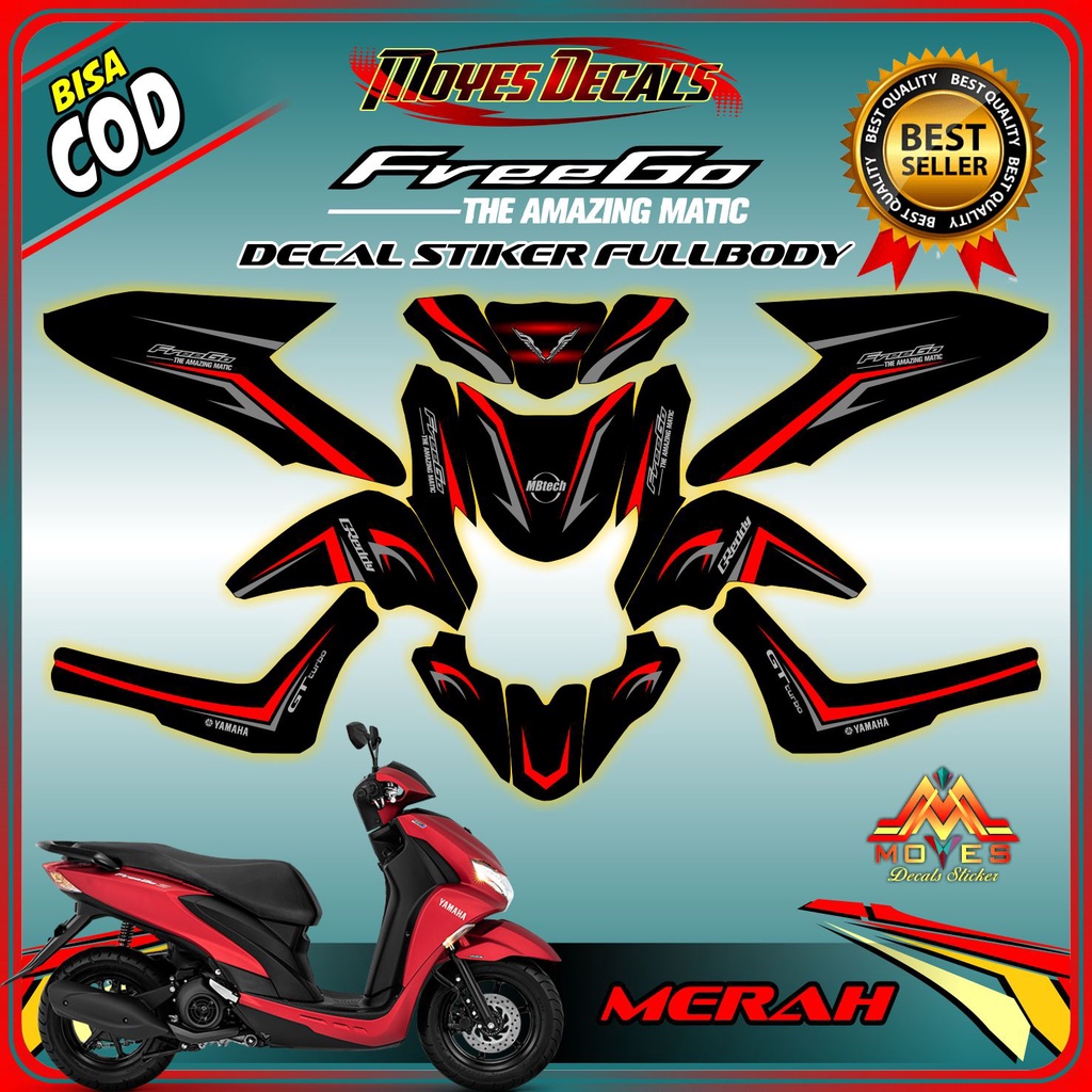 decal freego 125 decal motor freego decal yamaha freego terlaris