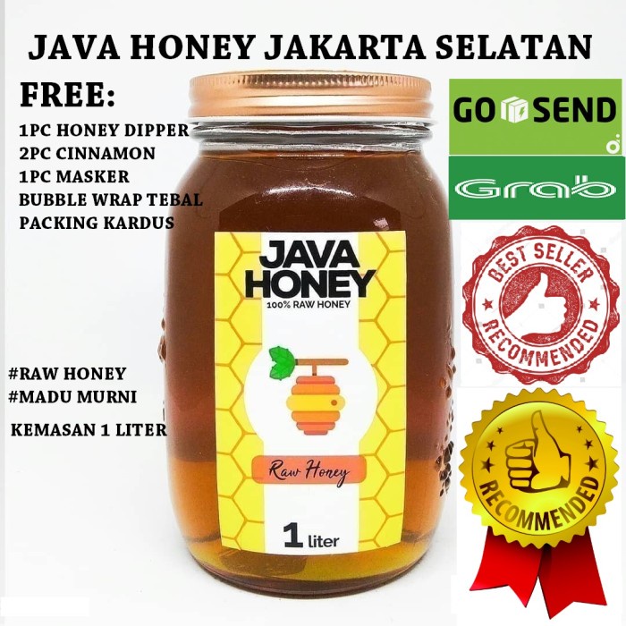 

Ge602G Java Honey Raw Honey Madu Murni 1 Liter Ds5