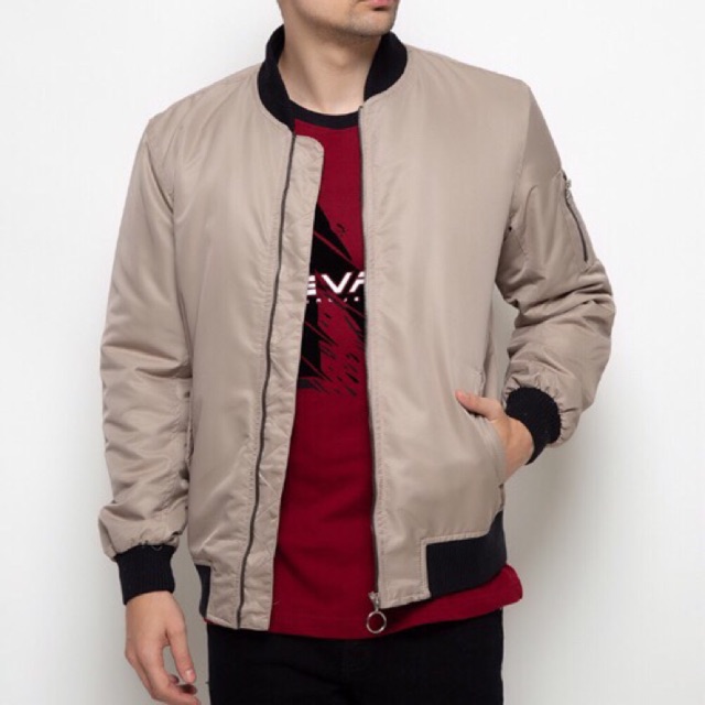 Jaket pria murah /boomber /branded matahari