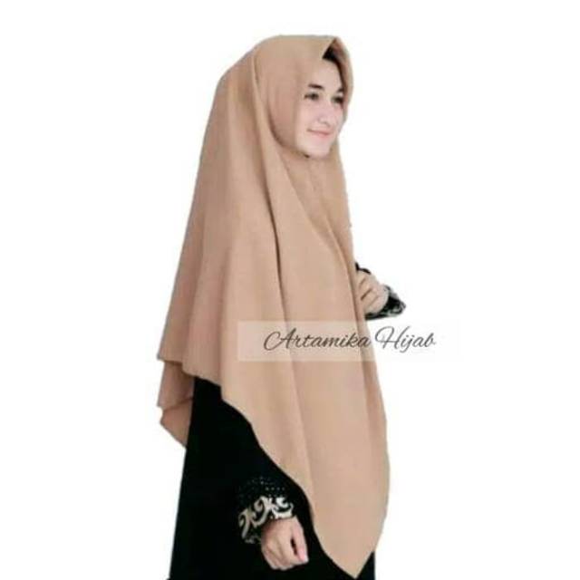 Terbaru Jilbab Segi Empat Wolvis 130x130 - Syari Hijab Khimar Jumbo Murah