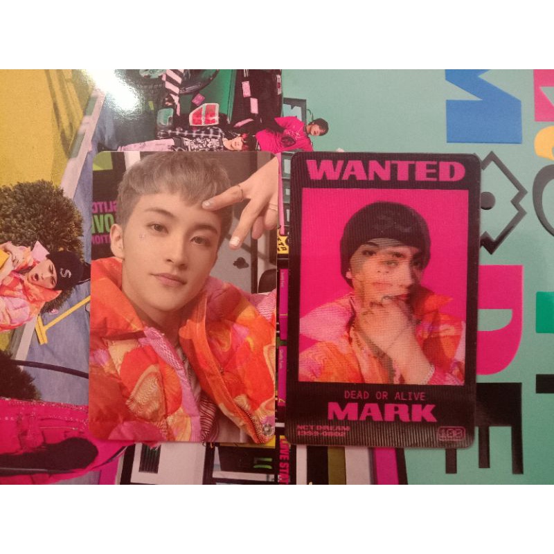 PHOTOCARD PC MARK LENTI GLITCH MODE GLITCH VER PHOTOBOOK PB album glimo lenticular nct dream