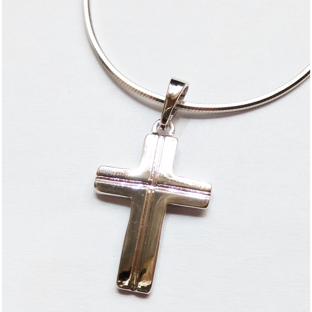 FA Kalung Liontin Salib Bahan Premium