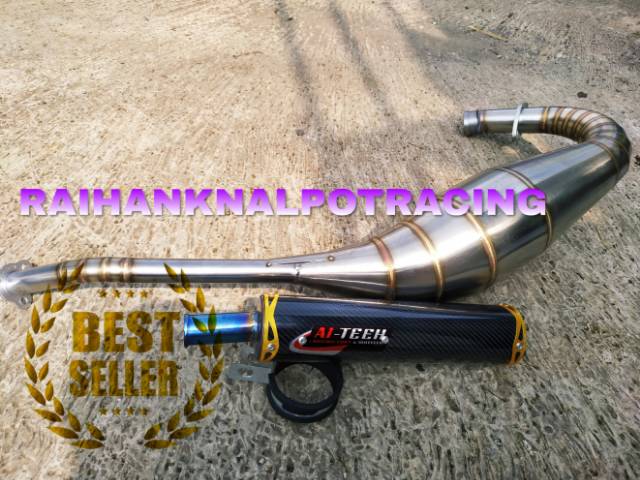 KNALPOT NINJA AITECH STENLIS NINJA RR-R Suara garing kemrincing