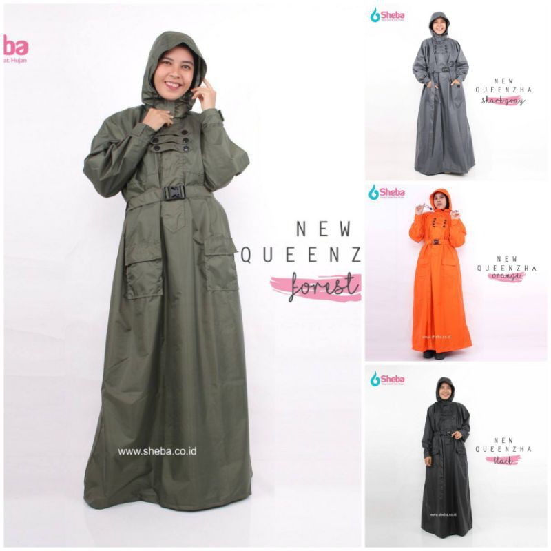 Jas Hujan Syari Sheba