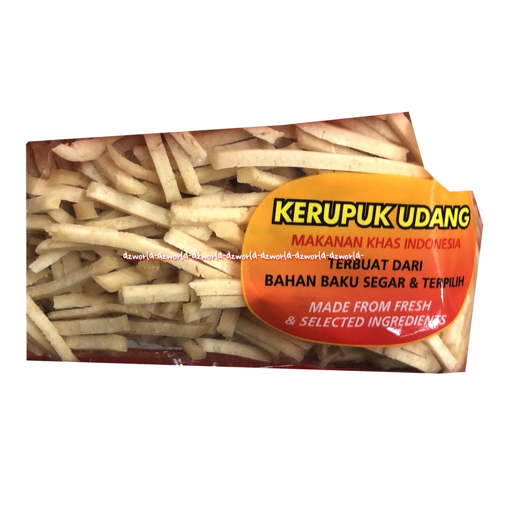 Finna Krupuk Sticks Classic Prawn Crackers Kerupuk Udang Panjang 400gr