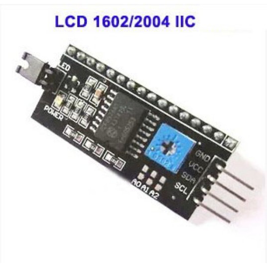 IIC I2C Serial Interface For LCD 1602 To 2004 Backpack Board Arduino