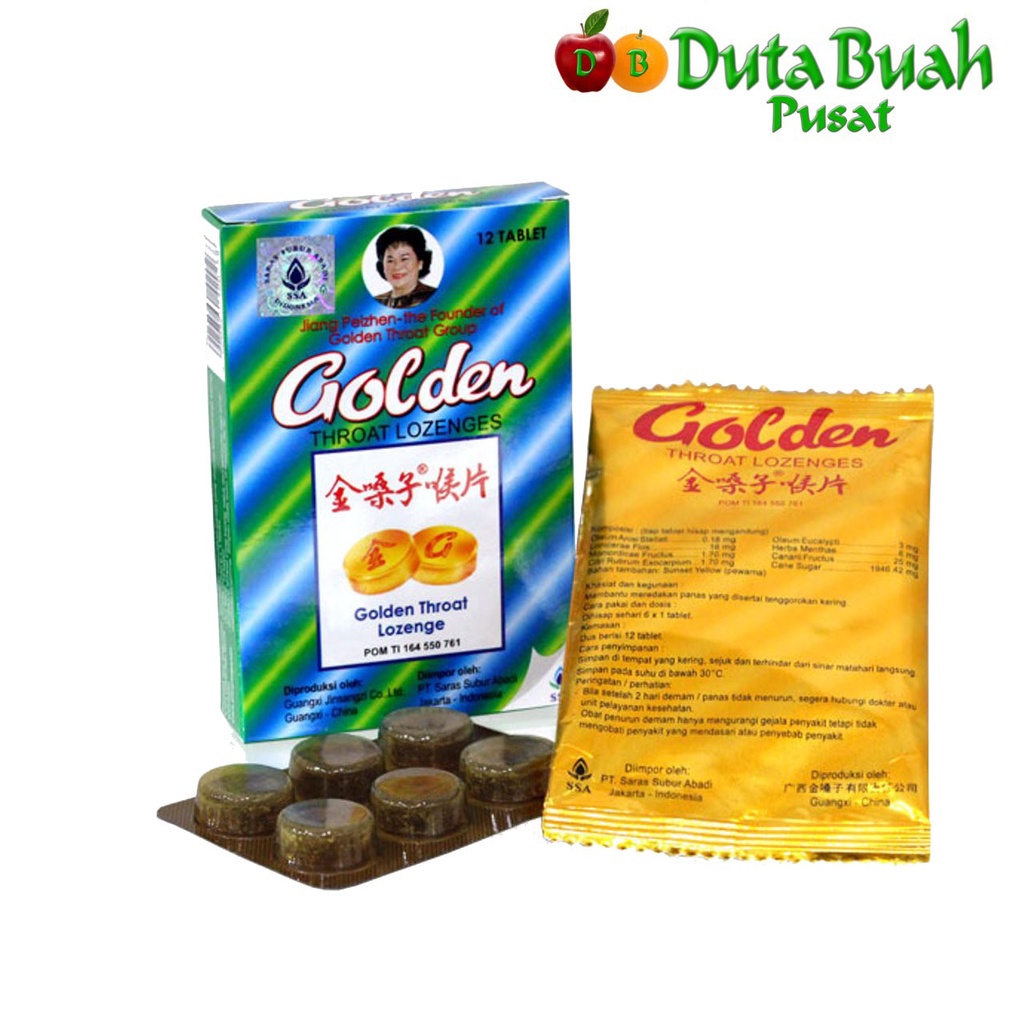 

DUTA BUAH GOLDEN THROAT LOZENGE