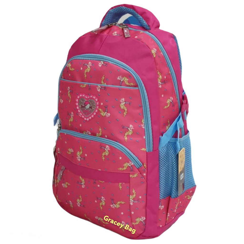 GB-76920S Tas Ransel Anak Perempuan / Remaja Silvergirl Motif Mermaid