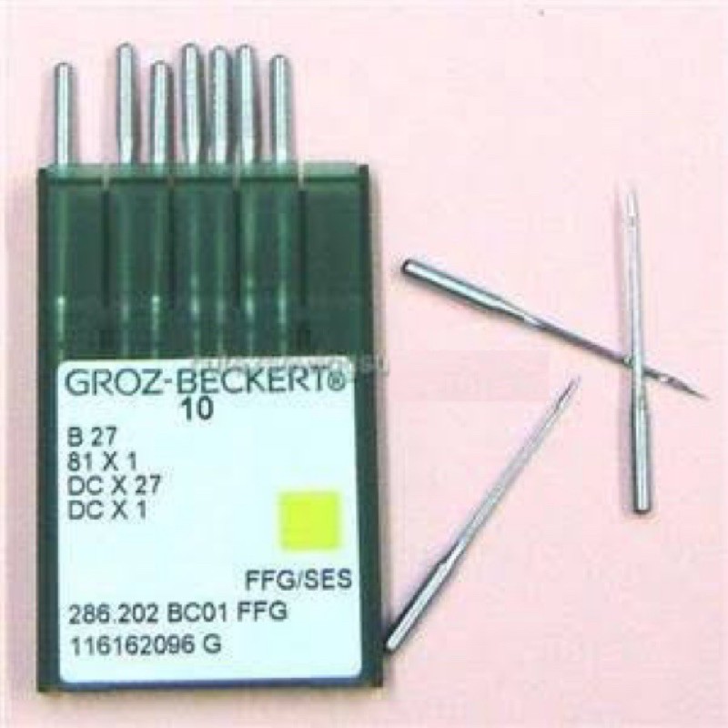 Jarum Mesin Obras Groz Beckert Needles DCX27 / DC X 27 Groz beckert DCx1 / DC x 1