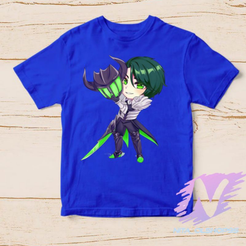 baju anak kaos anak mobile legends argus