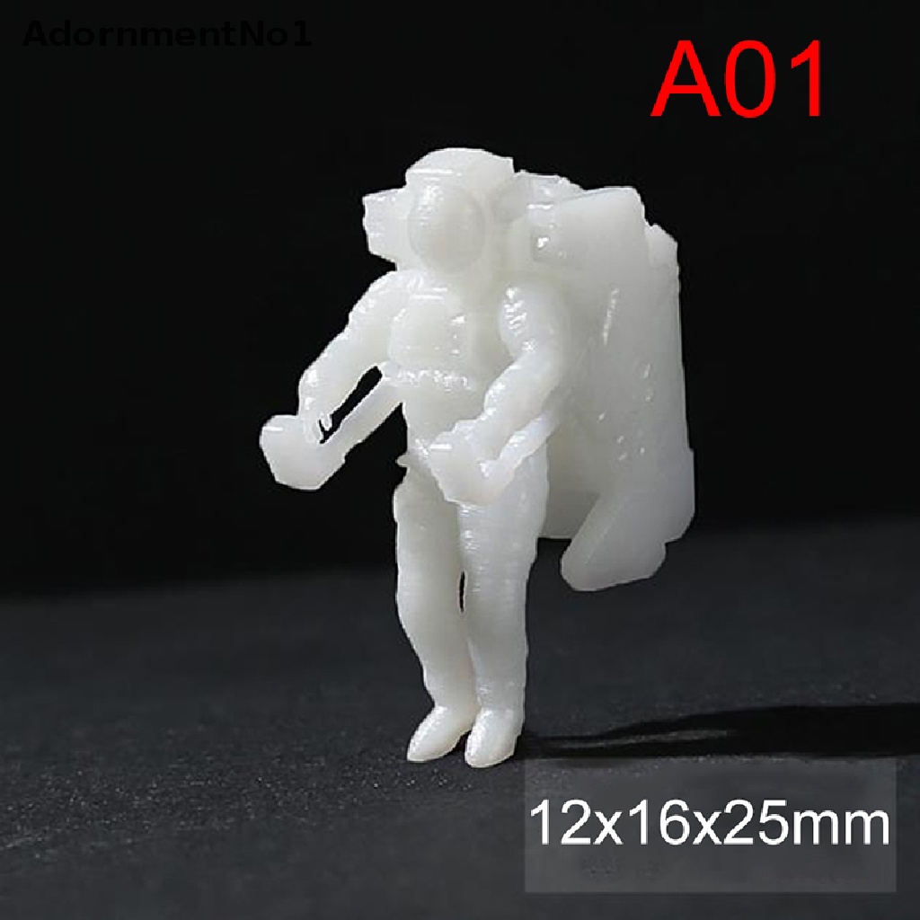(AdornmentNo1) Cetakan Resin Bentuk Astronot Mini Bahan Silikon Untuk Membuat Perhiasan