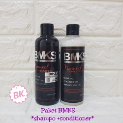 [COD] Paket 2in1 BMKS Shampo + Conditioner Perawatan Penumbuh Rambut Rontok AMPUH 100% Original BPOM