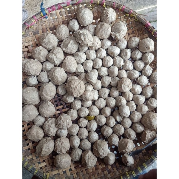 

bakso kecil isi 100