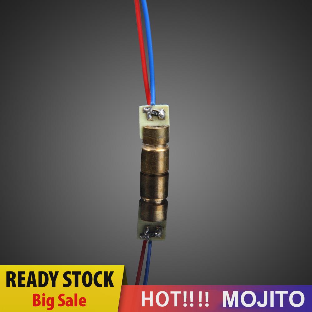 MOJITO 10pcs Mini 650nm 6mm 5V 5mW Laser Dot Diode Module Head WL Red