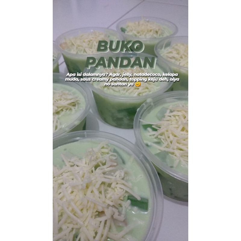 

Buko Pandan Dessert Khas Filipina 300ML