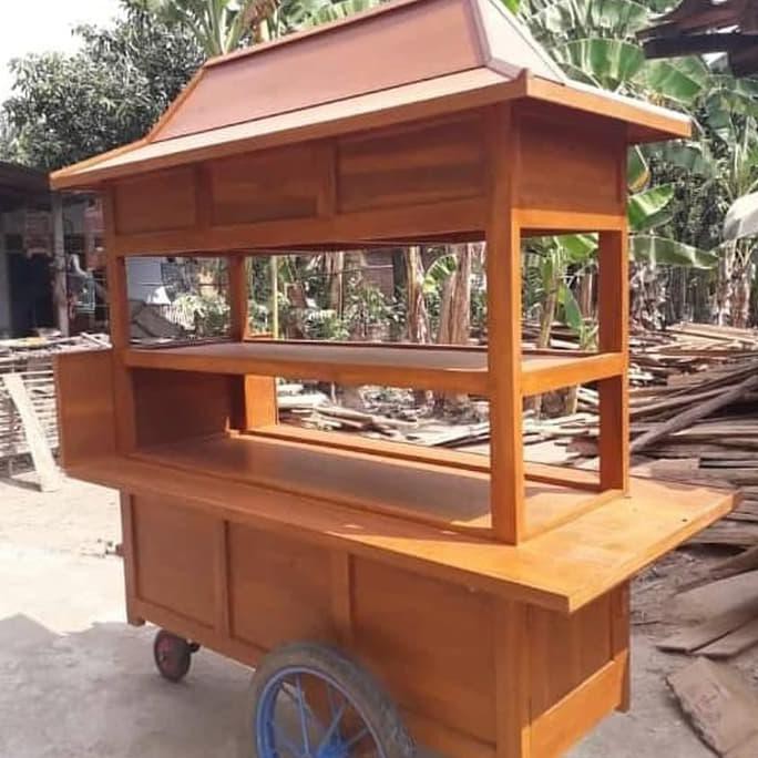 Gerobak Angkringan atap Joglo