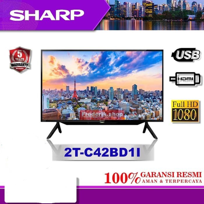 SHARP LED 42 INCH DIGITAL 2T-C42BD1I FULL HD