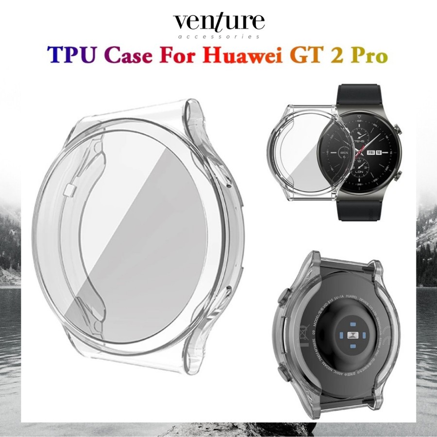 BUMPER PROTECTOR HUAWEI WATCH GT 2 PRO SOFT CASE FULL COVER SCREEN